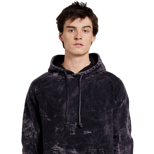 Acid-Washed Vintage Hoodie - FlippedDimension