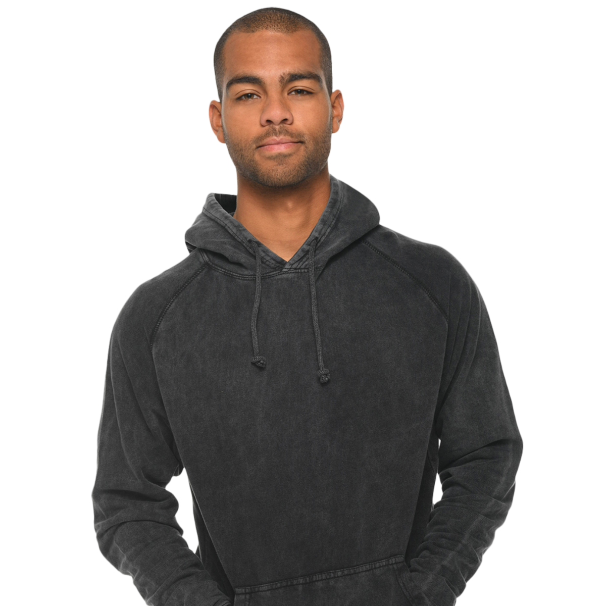 Acid-Washed Vintage Hoodie - FlippedDimension