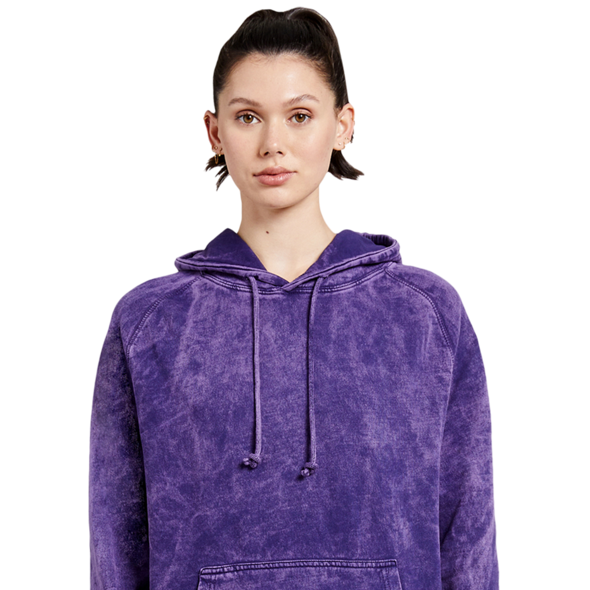 Acid-Washed Vintage Hoodie - FlippedDimension