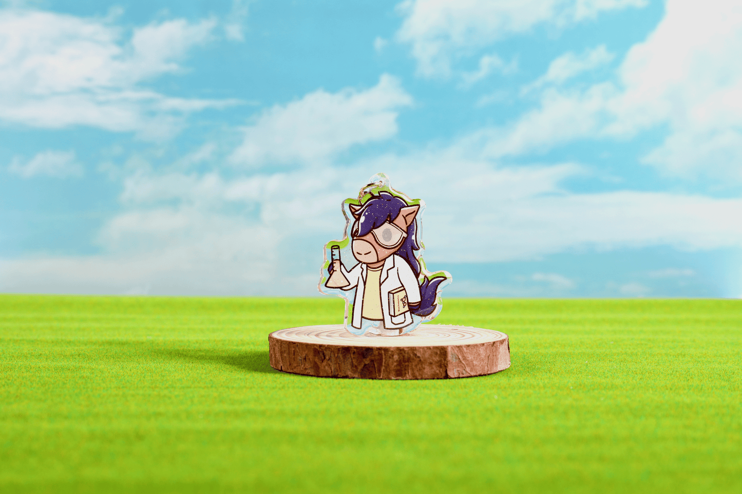 BioChem Billy Epoxy Keychain - FlippedDimension