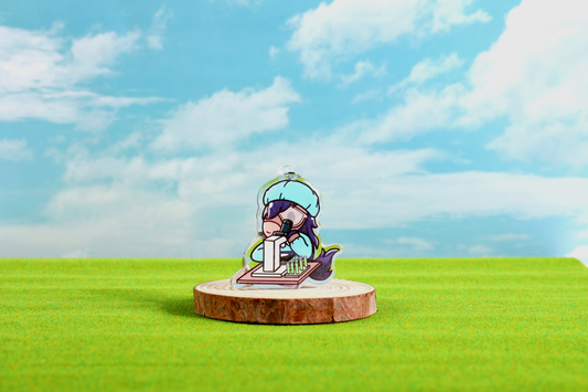 Biotech Billy Epoxy Keychain - FlippedDimension