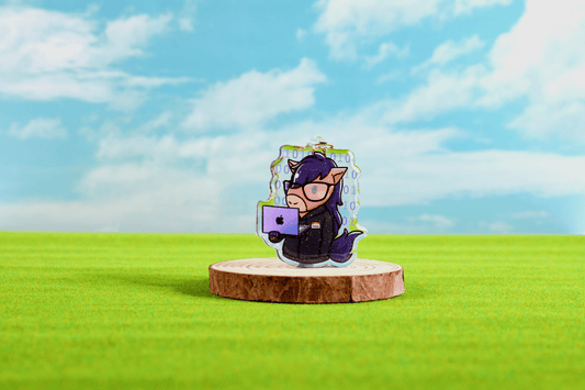 Computer Science Epoxy Keychain - FlippedDimension