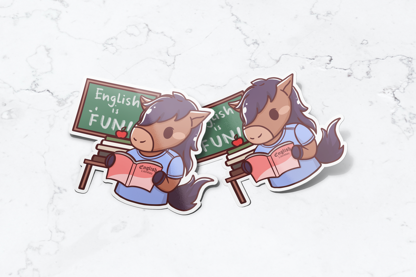 English Billy Sticker - FlippedDimension