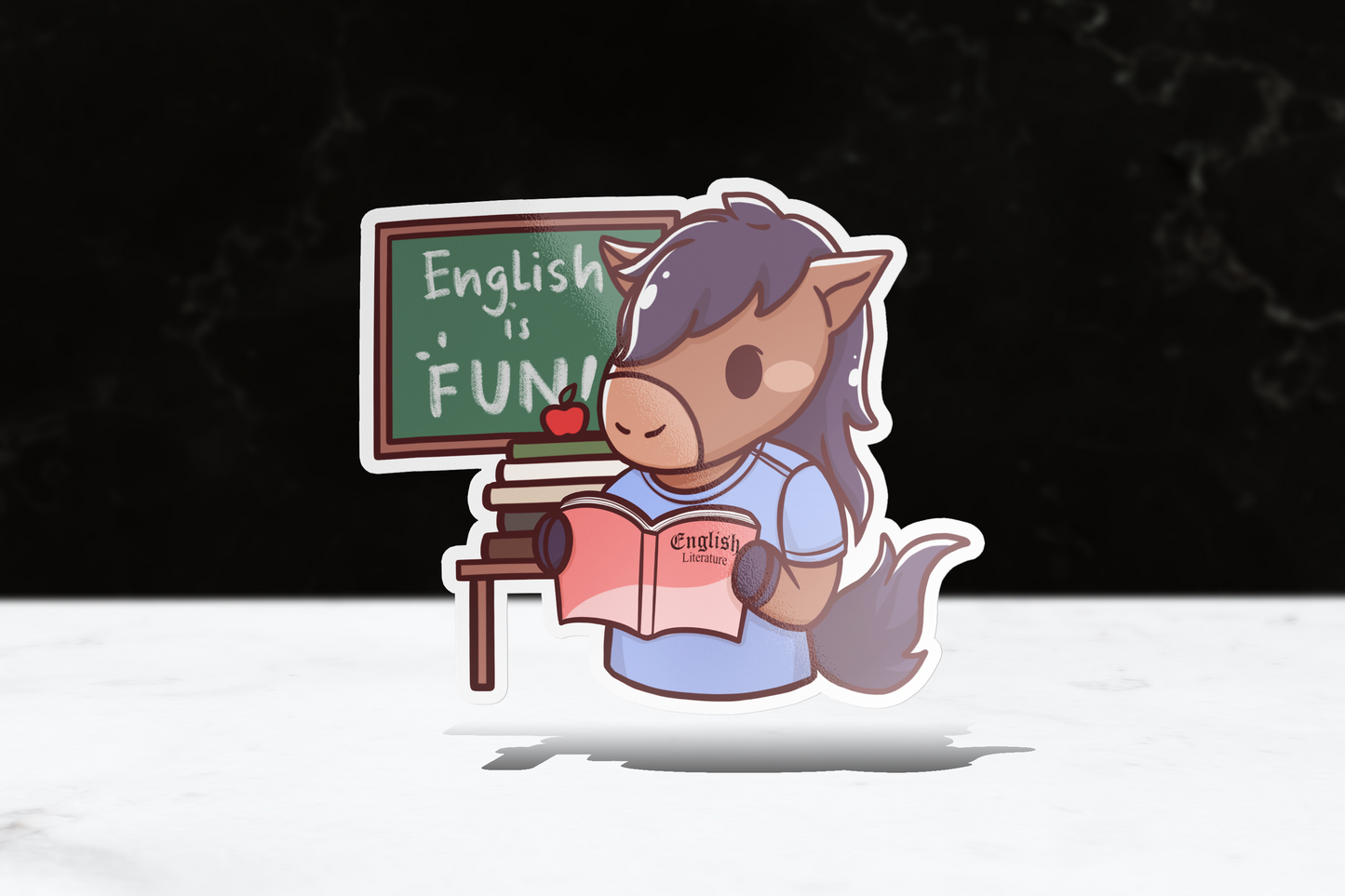 English Billy Sticker - FlippedDimension