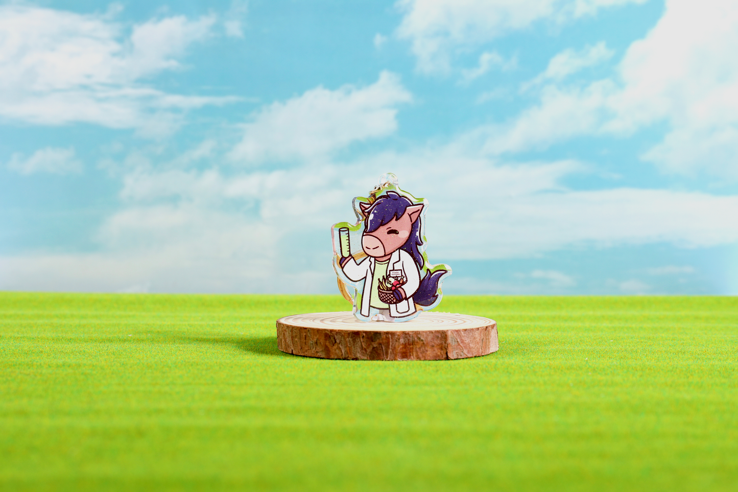 Food and Nutrition Billy Epoxy Keychain - FlippedDimension