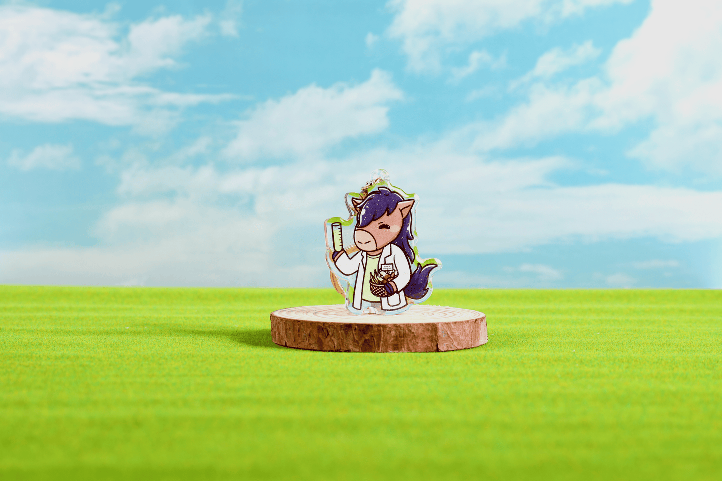 Food and Nutrition Billy Epoxy Keychain - FlippedDimension