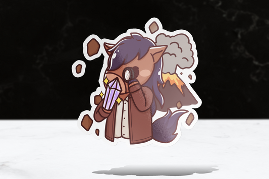 Geology Billy Sticker - FlippedDimension