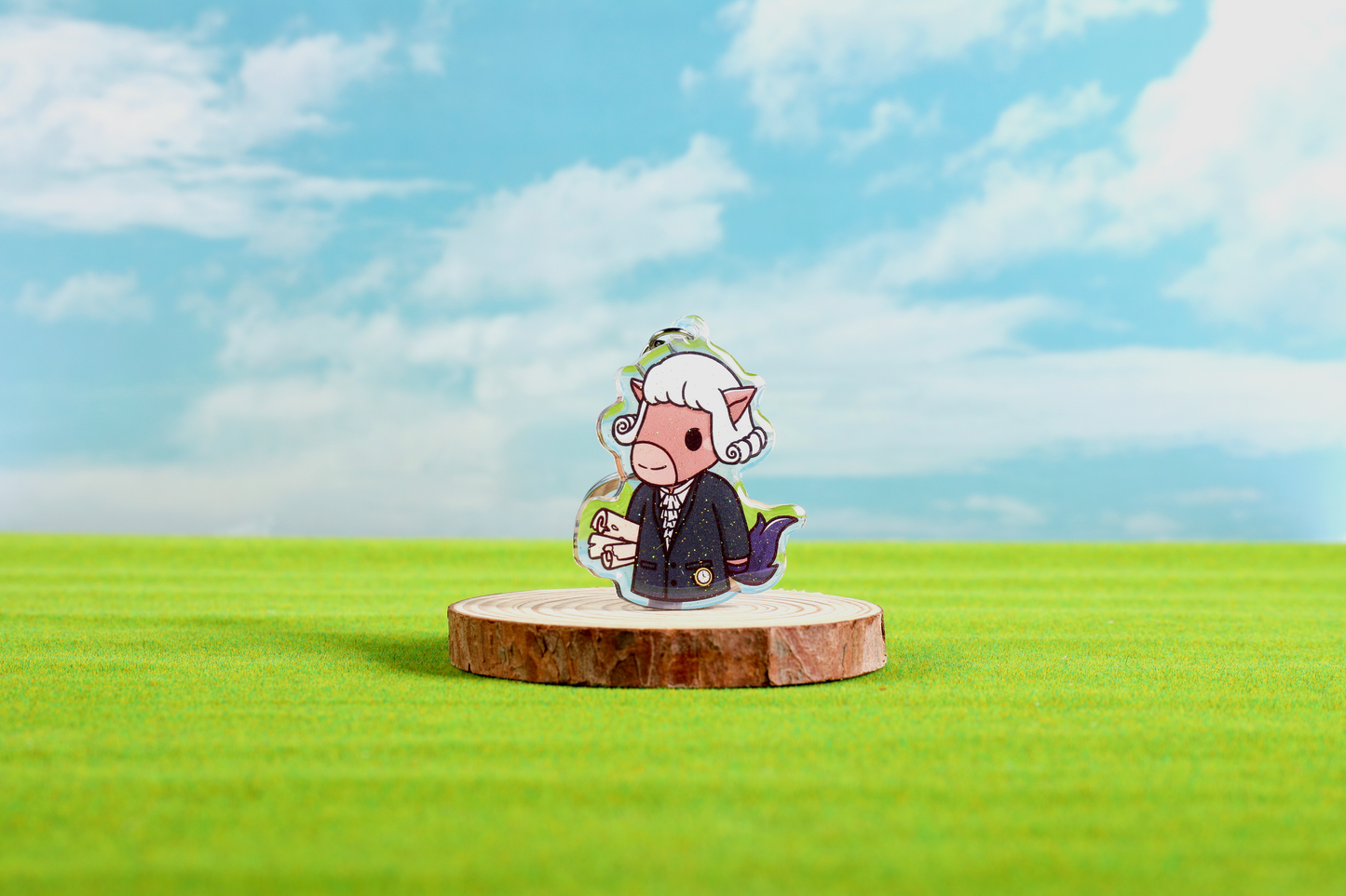 History Billy Epoxy Keychain - FlippedDimension