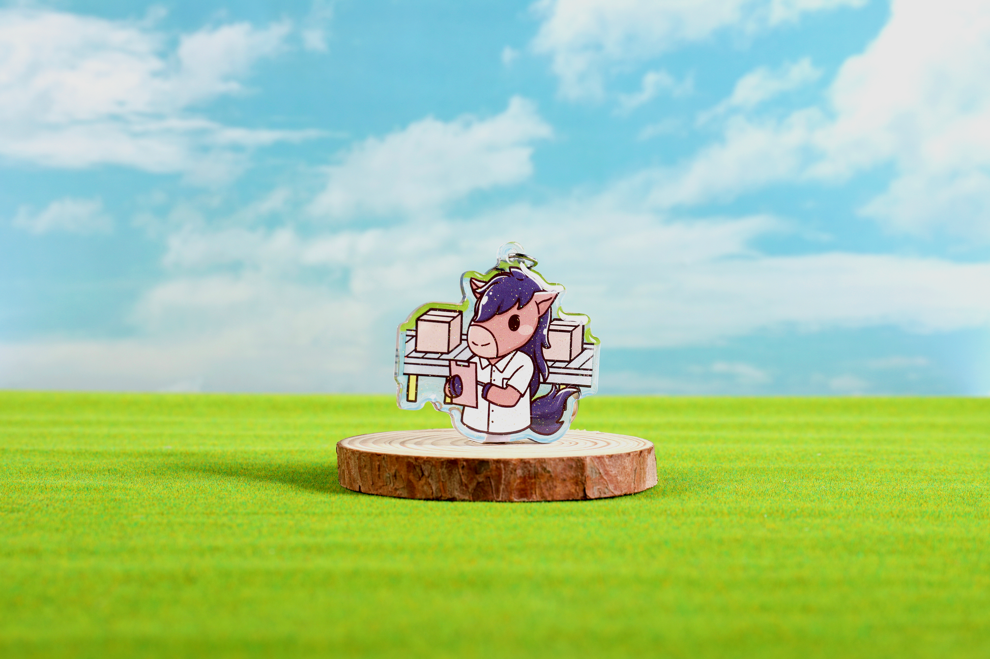 Industrial Engineering Epoxy Keychain - FlippedDimension