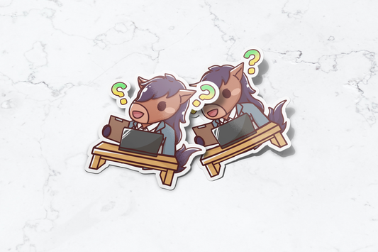 Management & Human Resources (MHR) Billy Sticker - FlippedDimension