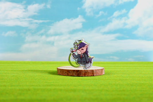 Political Science Billy Epoxy Keychain - FlippedDimension