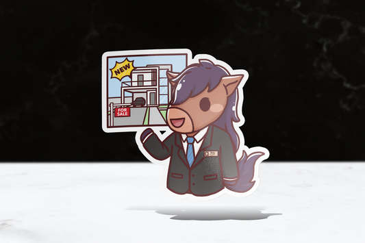 Real Estate Billy Sticker - FlippedDimension