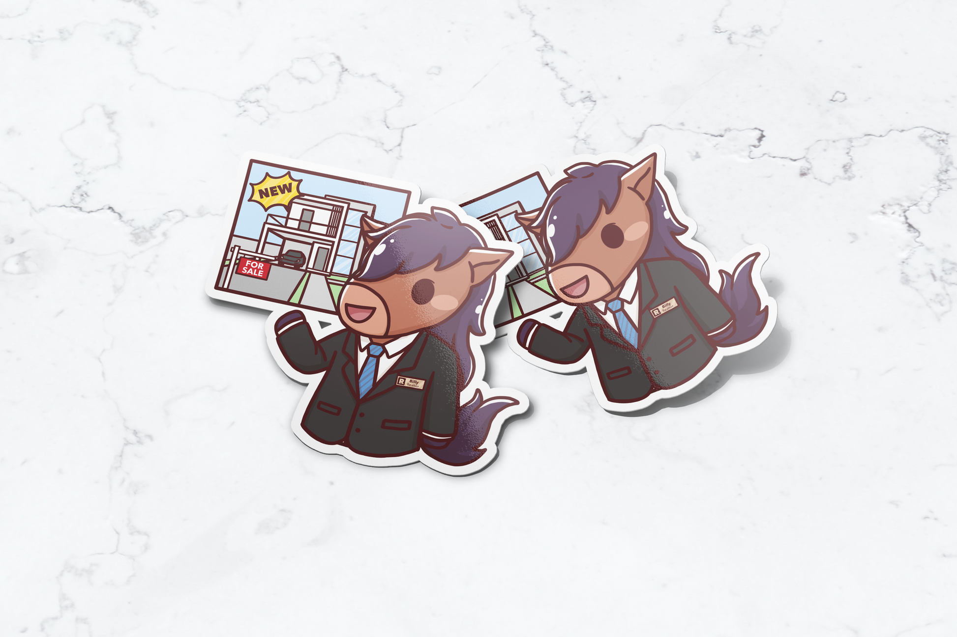 Real Estate Billy Sticker - FlippedDimension