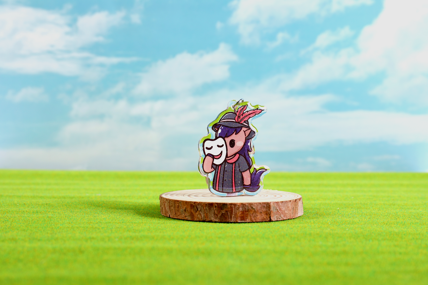 Theatre Billy Epoxy Keychain - FlippedDimension