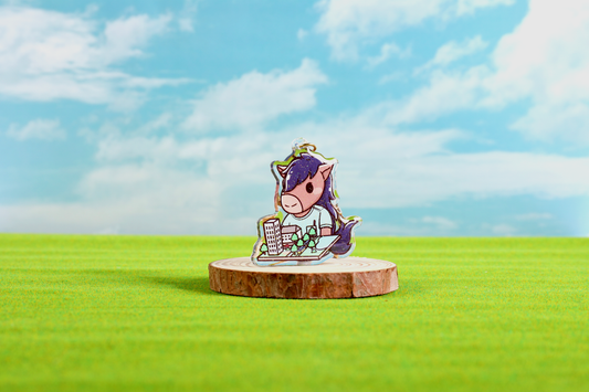 Urban Planning Billy Epoxy Keychain - FlippedDimension