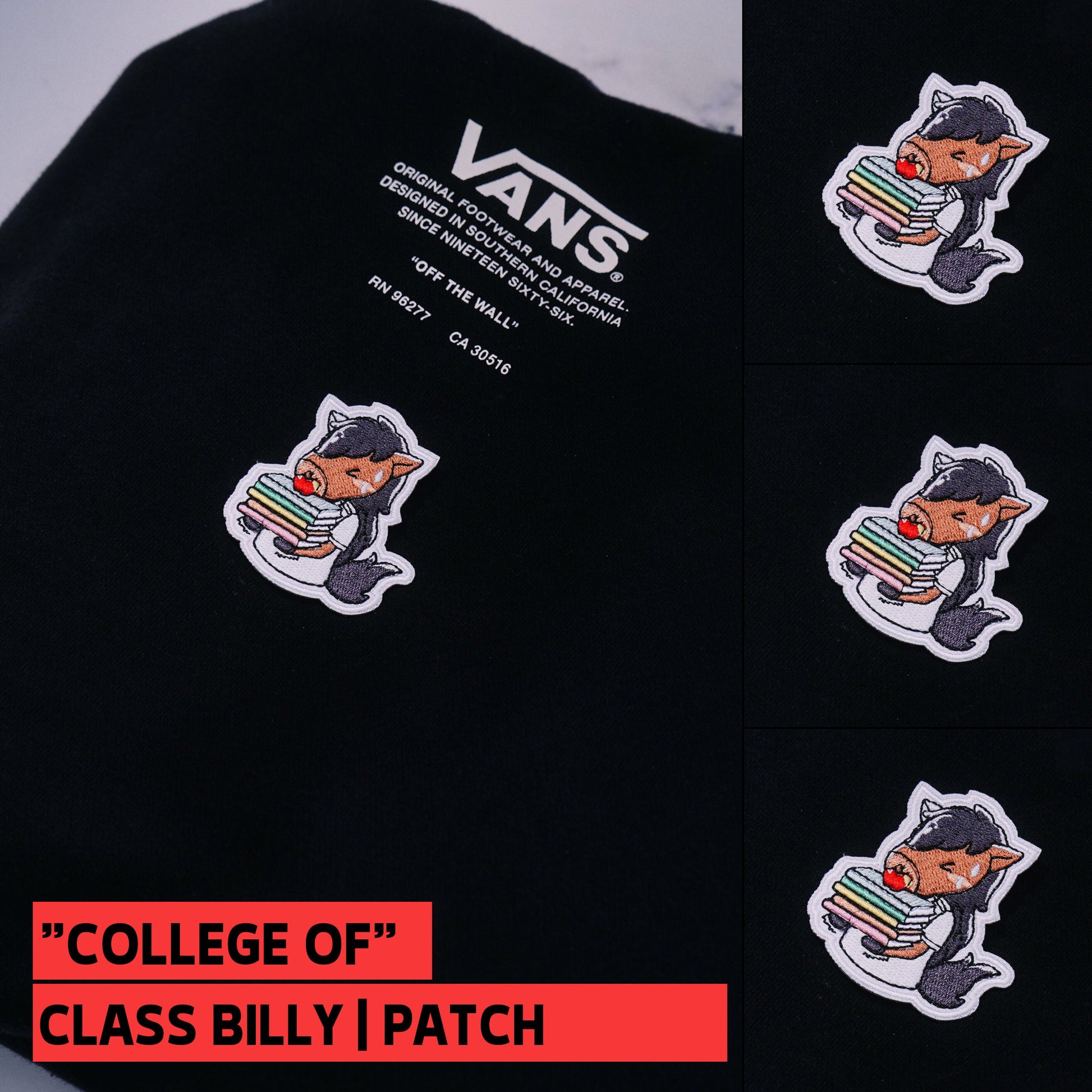 Chibi Cal Poly "College of" Patches | CPP | Cal Poly Pomona | Iron-On - FlippedDimension