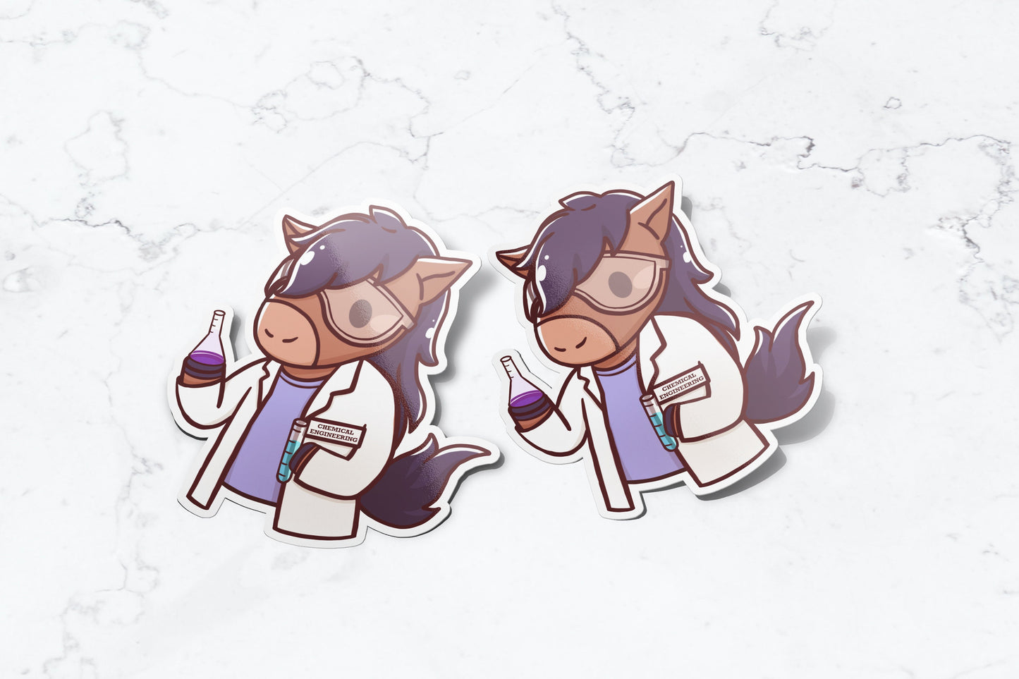 Chemical Engineering Billy Sticker - FlippedDimension