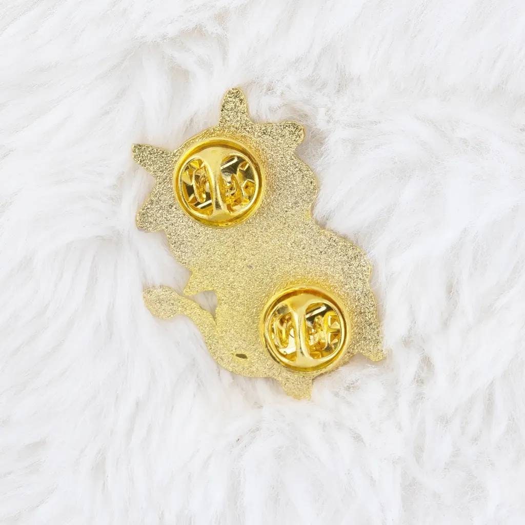 Cow Poly Pomona Hard Enamel Pin | CPP | Cal Poly Pomona - FlippedDimension