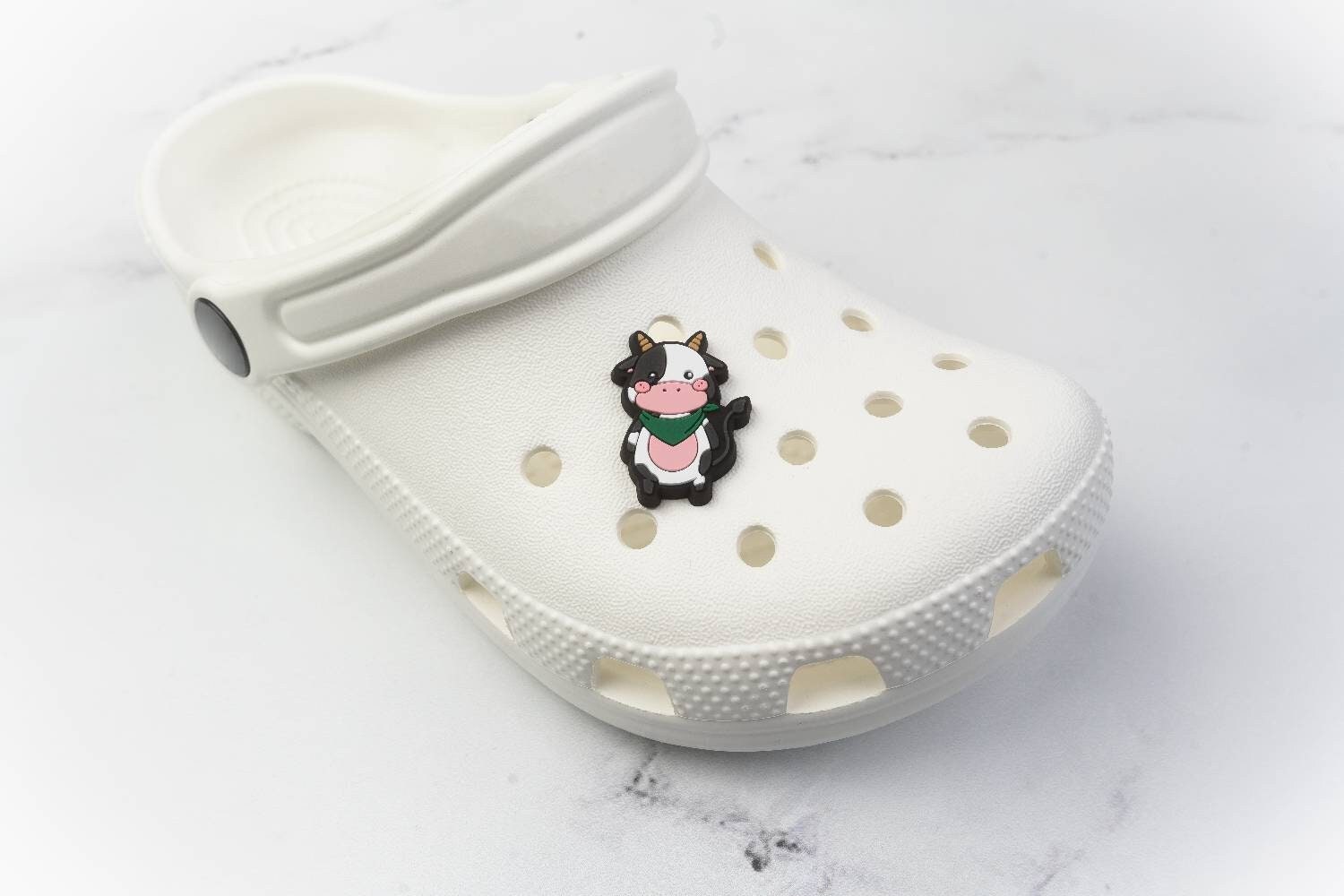 Cow Shoe Charms | Cute Shoe Charms | Soft PVC - FlippedDimension