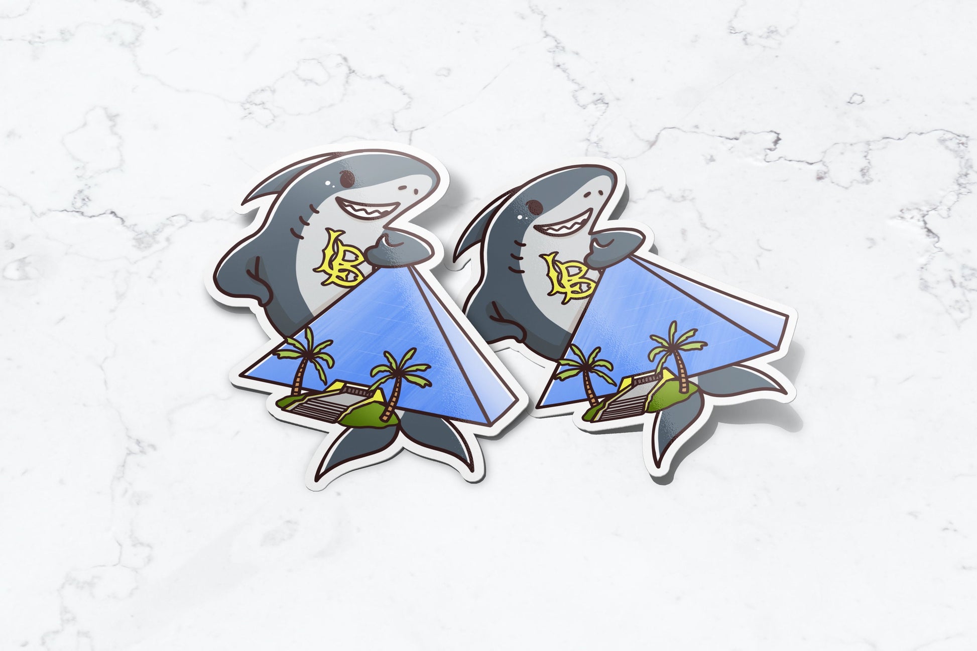 CSULB Chibi Elbee the Shark - FlippedDimension