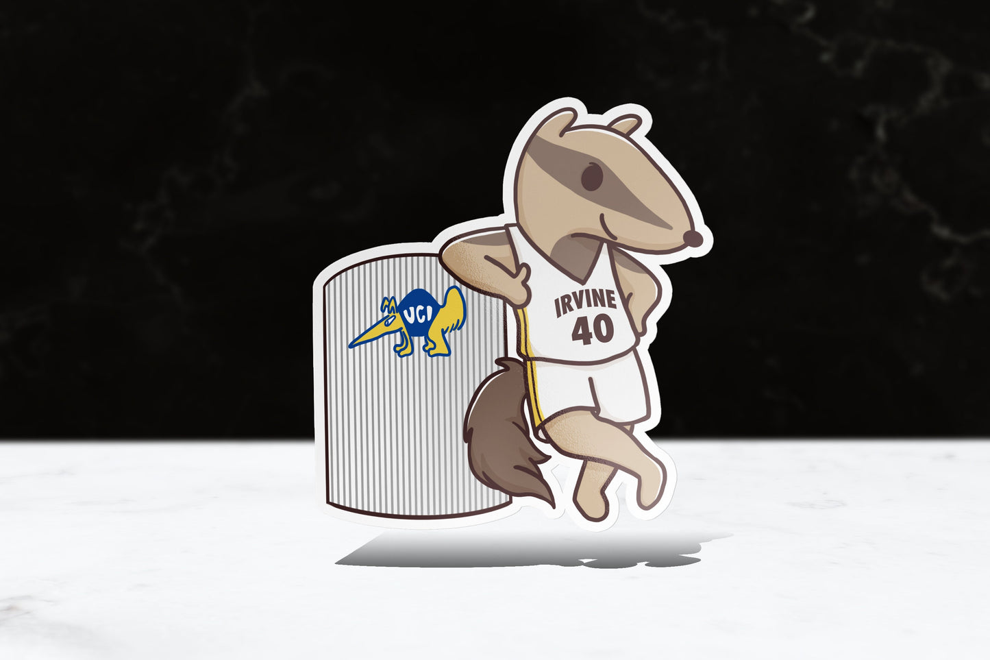 UCI Chibi Peter the Anteater Sticker - FlippedDimension