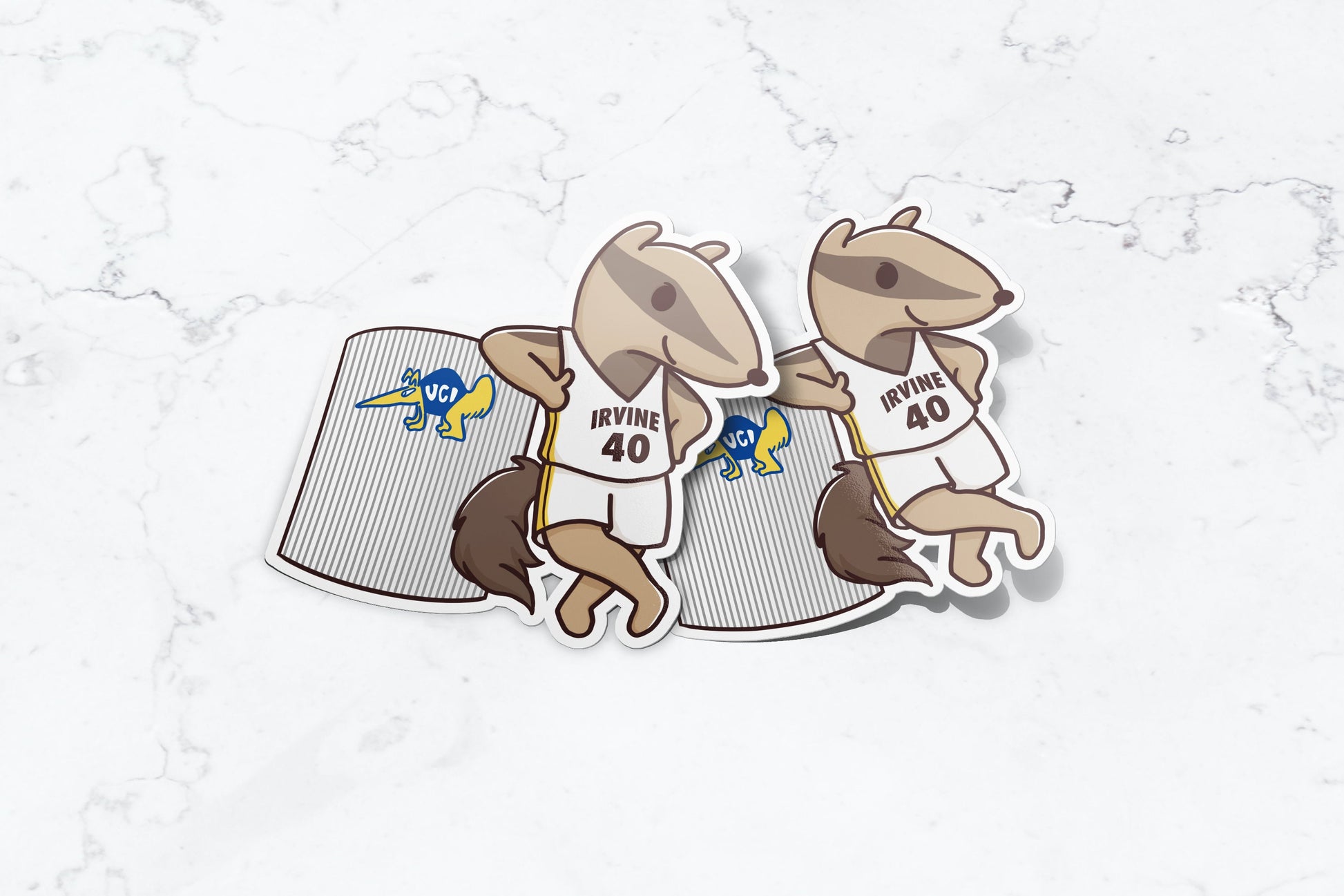 UCI Chibi Peter the Anteater Sticker - FlippedDimension