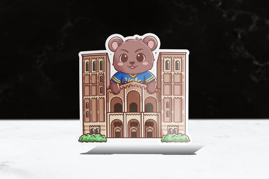 UCLA Chibi Bruins Sticker - FlippedDimension