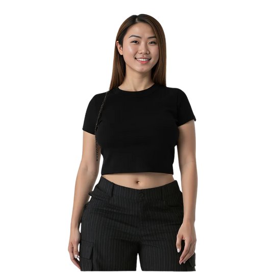 Micro Ribbed Baby T-Shirts - FlippedDimension