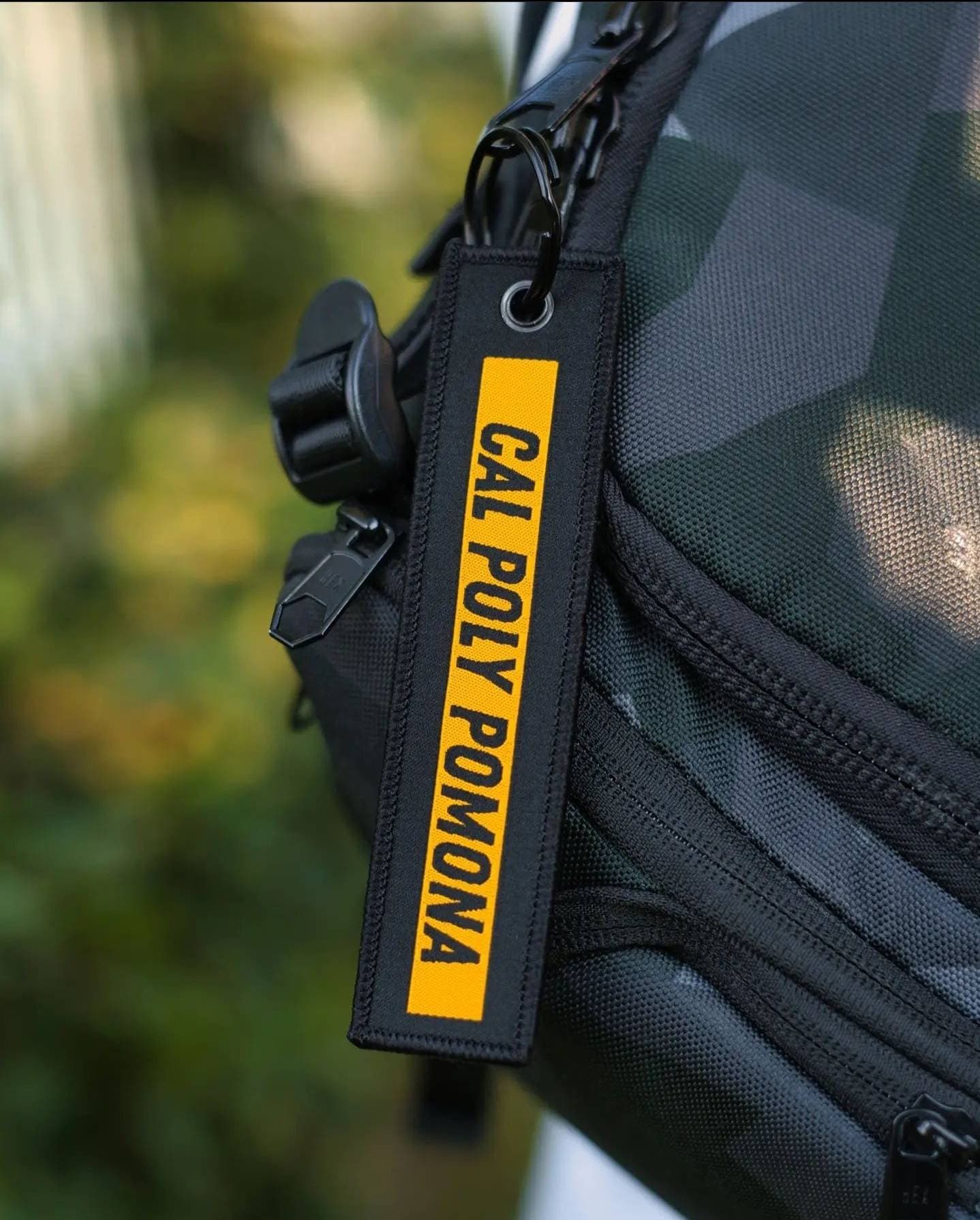 Cal Poly Pomona Flight Tag | Japanese Tag | Embroidered - FlippedDimension