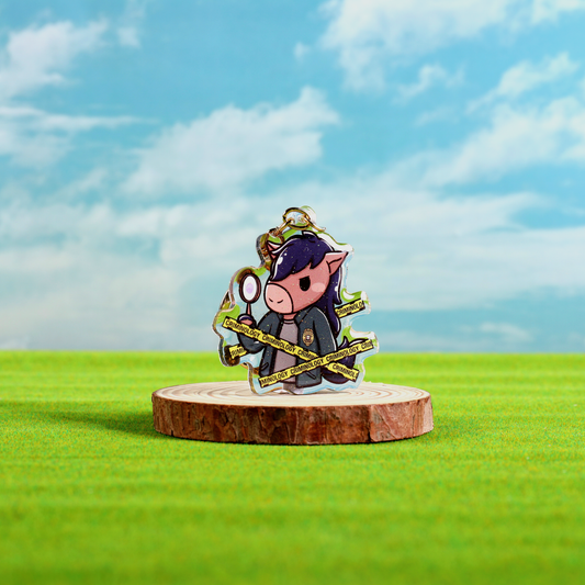 Criminology Billy Epoxy Keychain - FlippedDimension