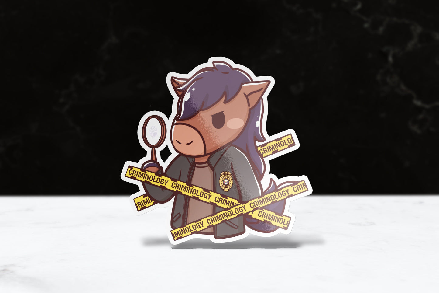 Criminology Billy Sticker - FlippedDimension