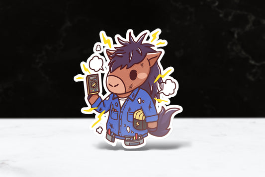 Electrical Engineering Billy Sticker - FlippedDimension