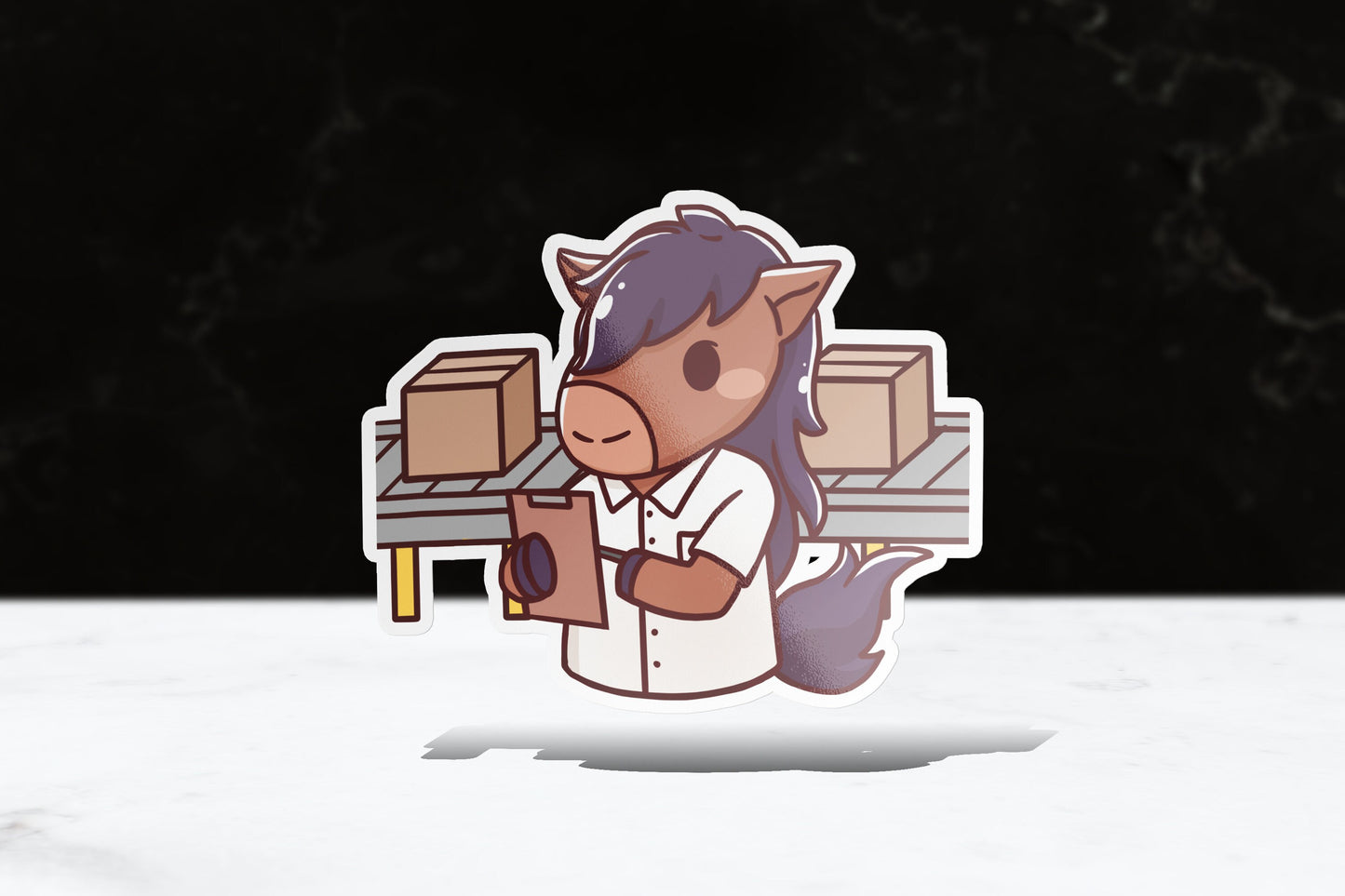 Industrial Engineering Billy Sticker - FlippedDimension