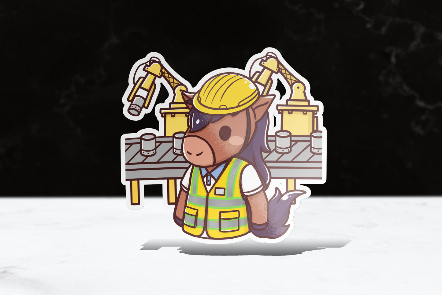 Manufacturing Engineering Billy Sticker - FlippedDimension