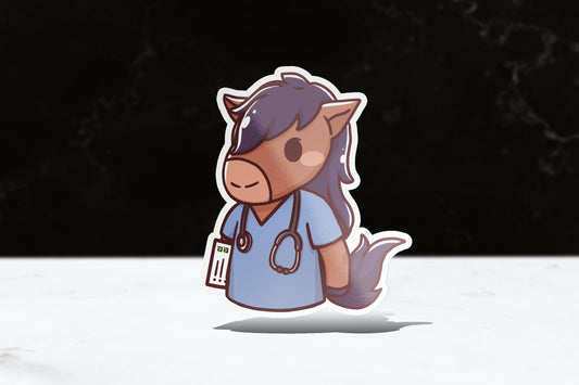 Nursing Billy Sticker - FlippedDimension