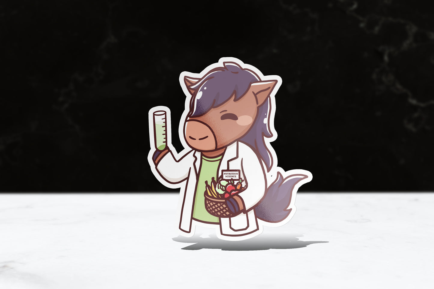 Nutrition Science Billy Sticker - FlippedDimension