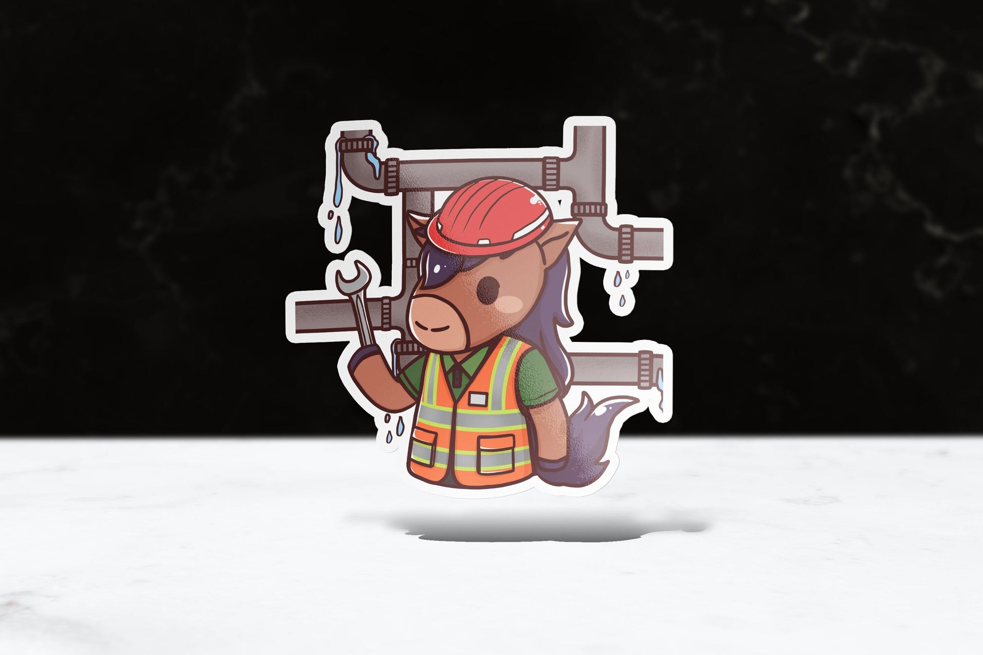 Wastewater Billy | CPP | Cal Poly Pomona | Vinyl | Waterproof | Laptops, Hydroflasks - FlippedDimension