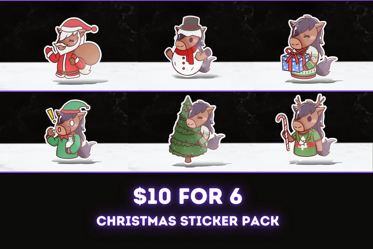 Santa Billy Sticker - FlippedDimension