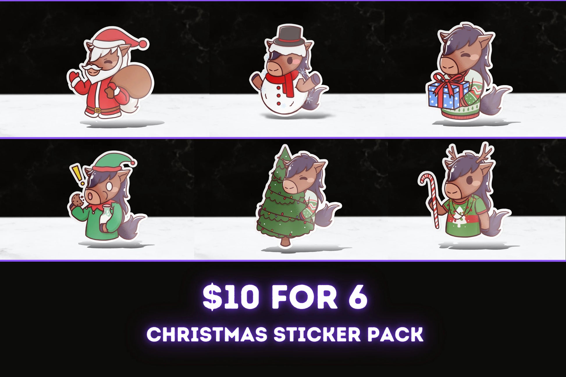 Santa Billy Sticker - FlippedDimension