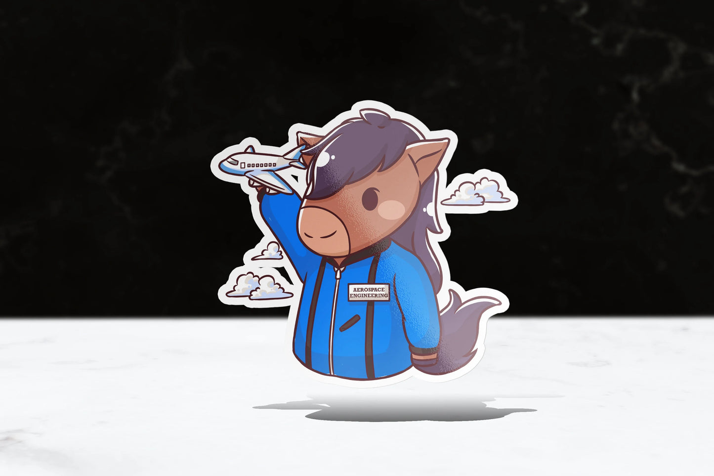 Aerospace Engineering Sticker - FlippedDimension