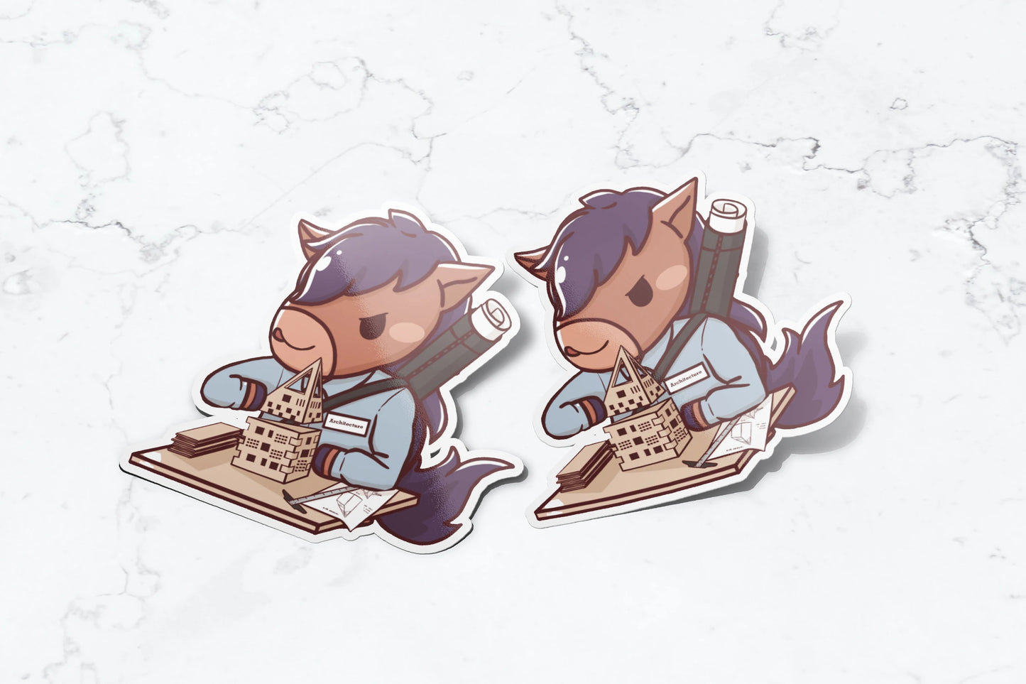 Architecture Billy Sticker - FlippedDimension