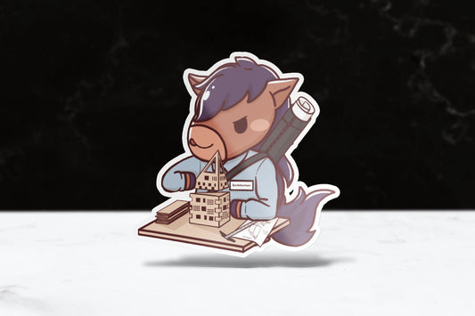 Architecture Billy Sticker - FlippedDimension