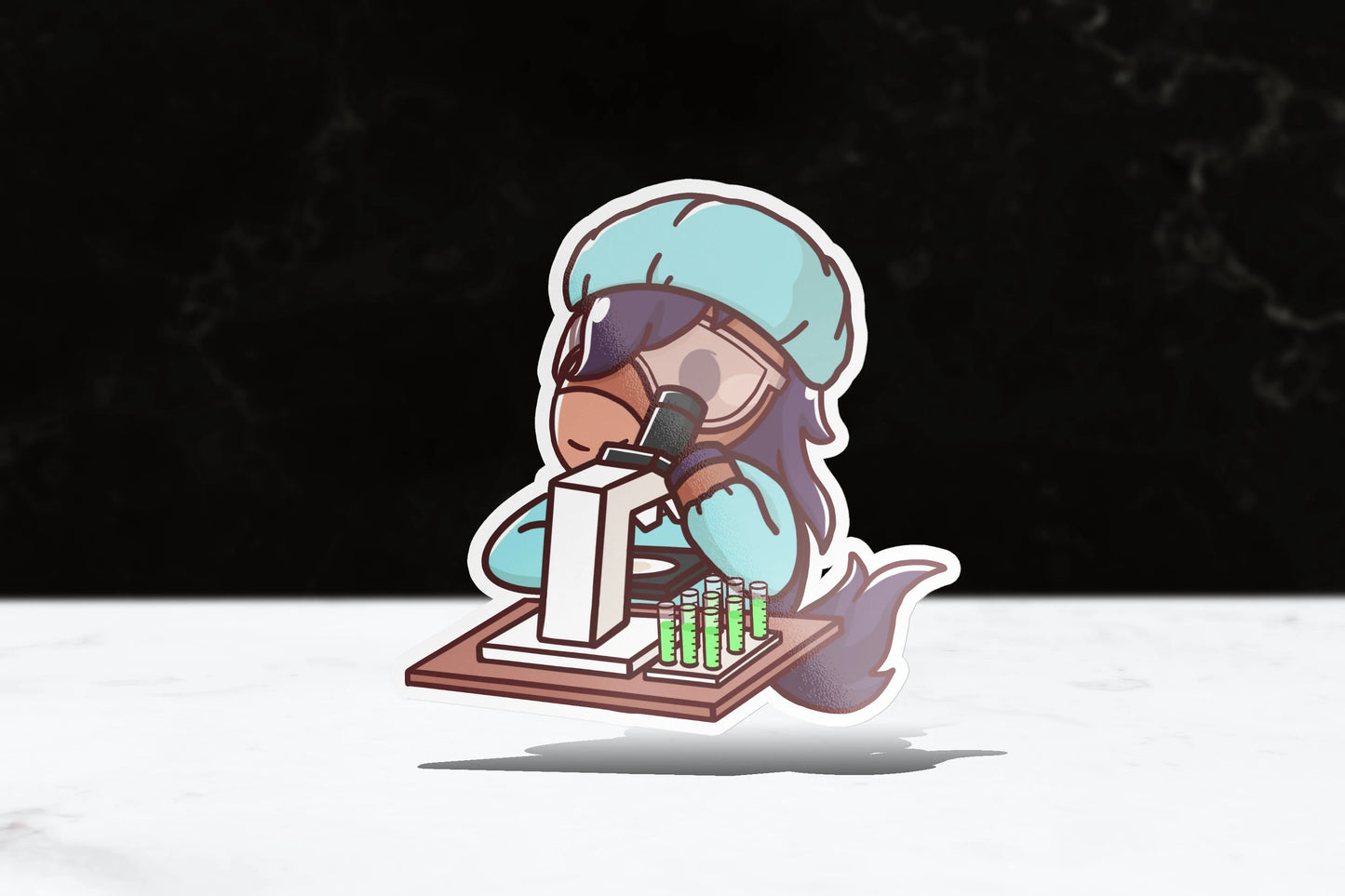 Biotech Billy Sticker - FlippedDimension