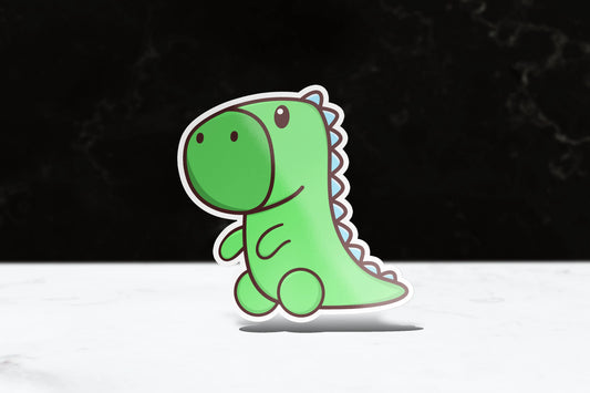 Duke the Dino Sticker - FlippedDimension