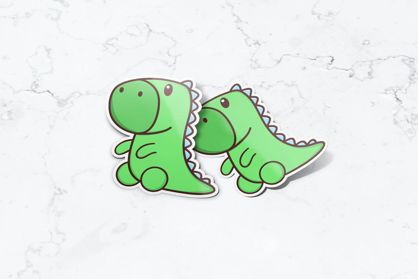 Duke the Dino Sticker - FlippedDimension