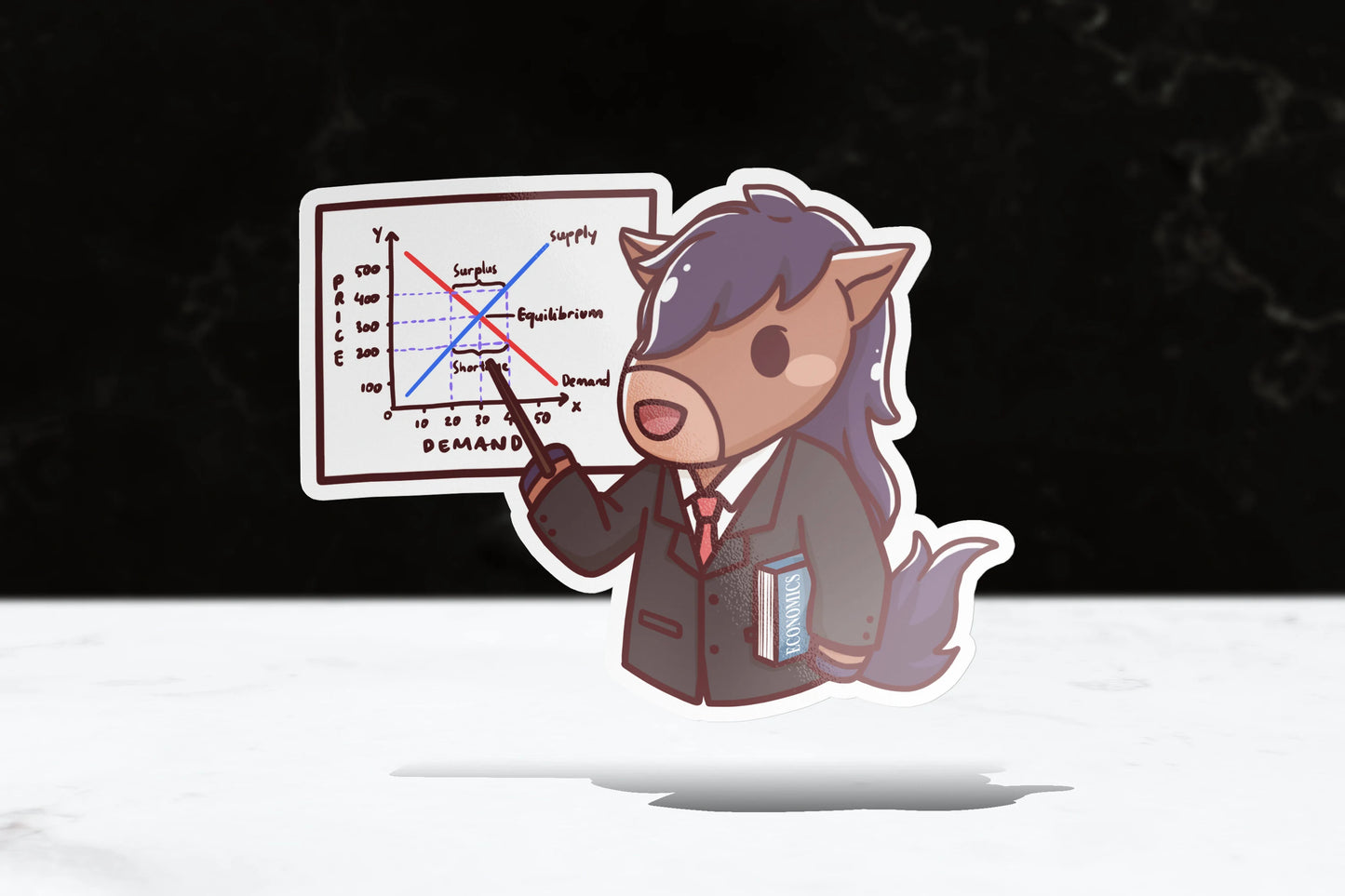 Economics Sticker - FlippedDimension