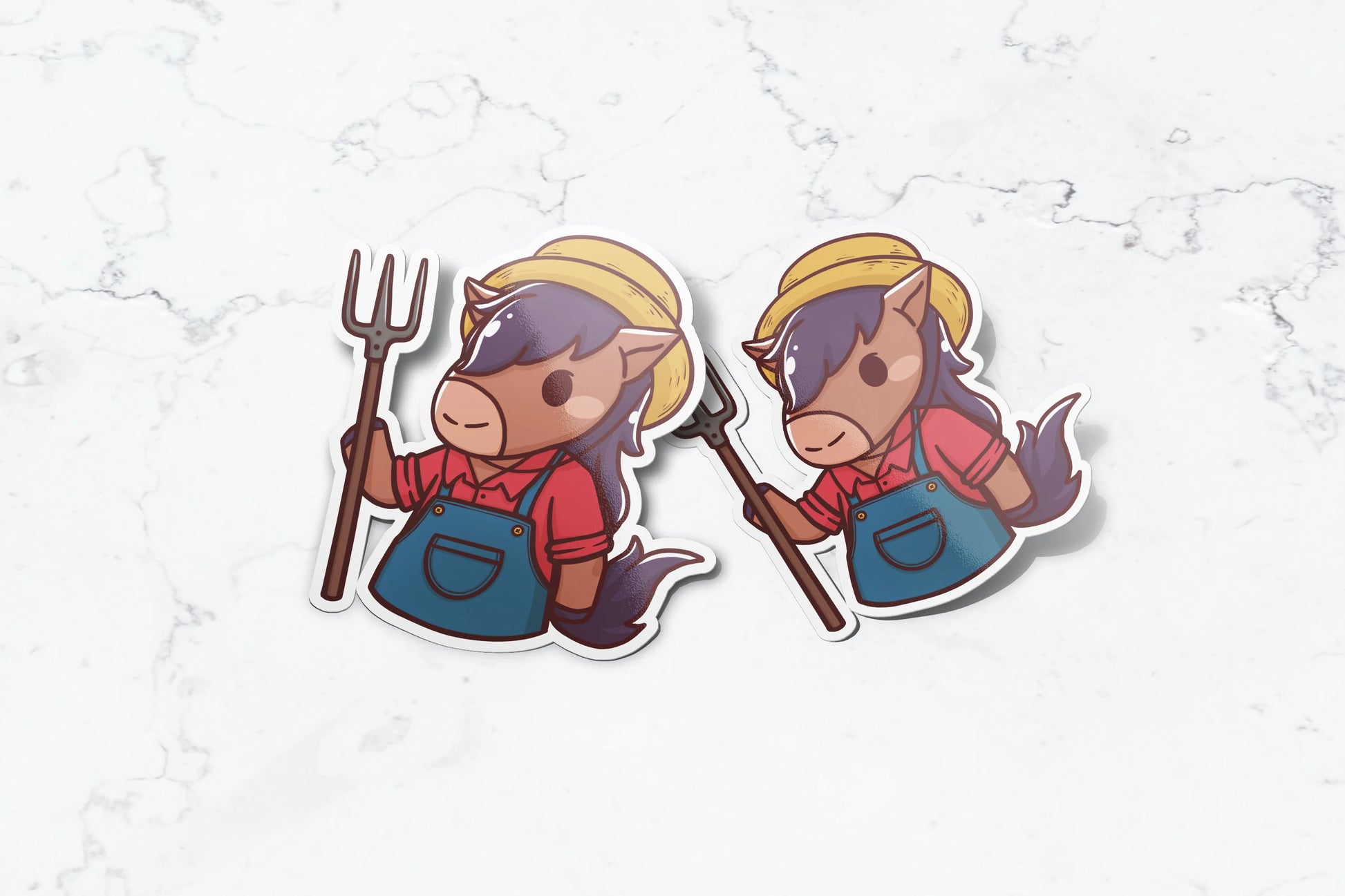 Farmer Billy Sticker - FlippedDimension