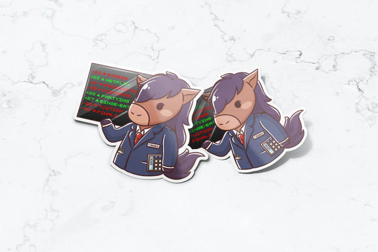 Finance Billy Sticker - FlippedDimension