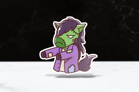 Frankenstein's Monster Billy Sticker - FlippedDimension