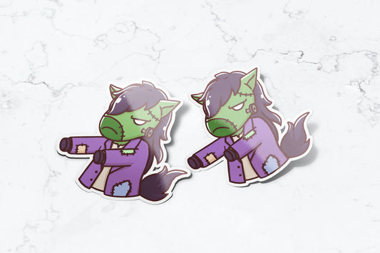 Frankenstein's Monster Billy Sticker - FlippedDimension